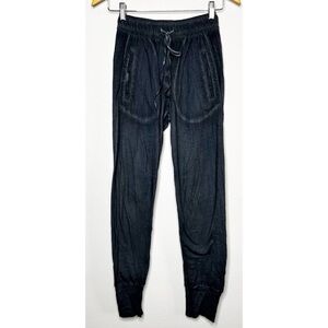 FLANNEL AUSTRALIA 100% Cotton Washed Gray Jogger Pant